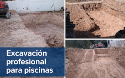 Excavación profesional para piscinas en Valencia